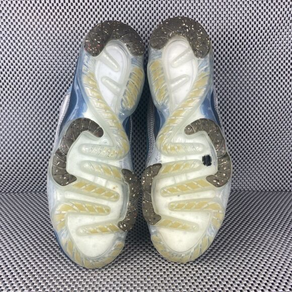 Nike Air VaporMax 2021 Flykit Sneakers Mens 12 Rift Blue Logo Lace Up DC9394-400